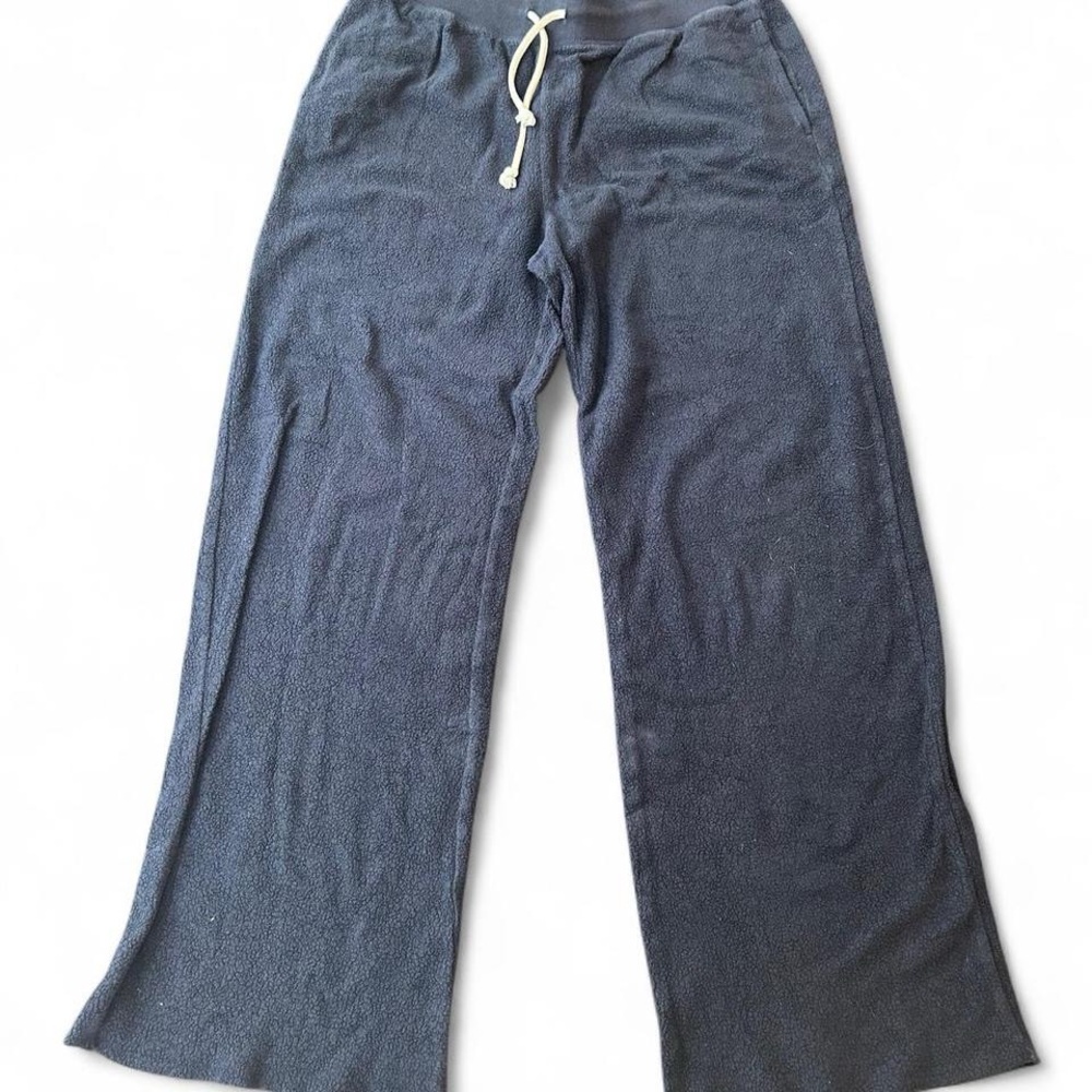 Aerie Navy Wide Leg Pants